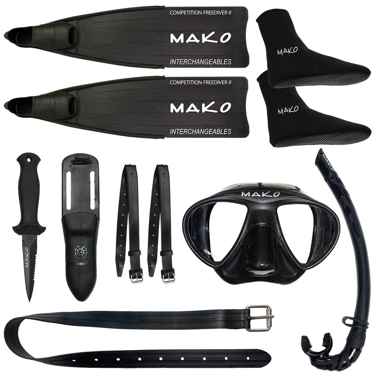 Shop for Ultimate Spearfishing Package, Black, All Packages