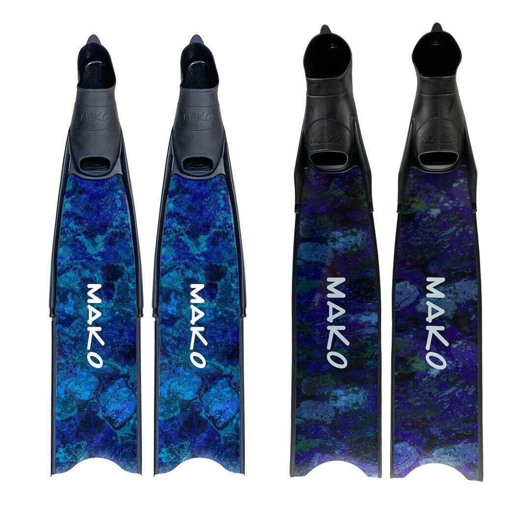 Pro Fiberglass Freedive Fins | MAKO Spearguns