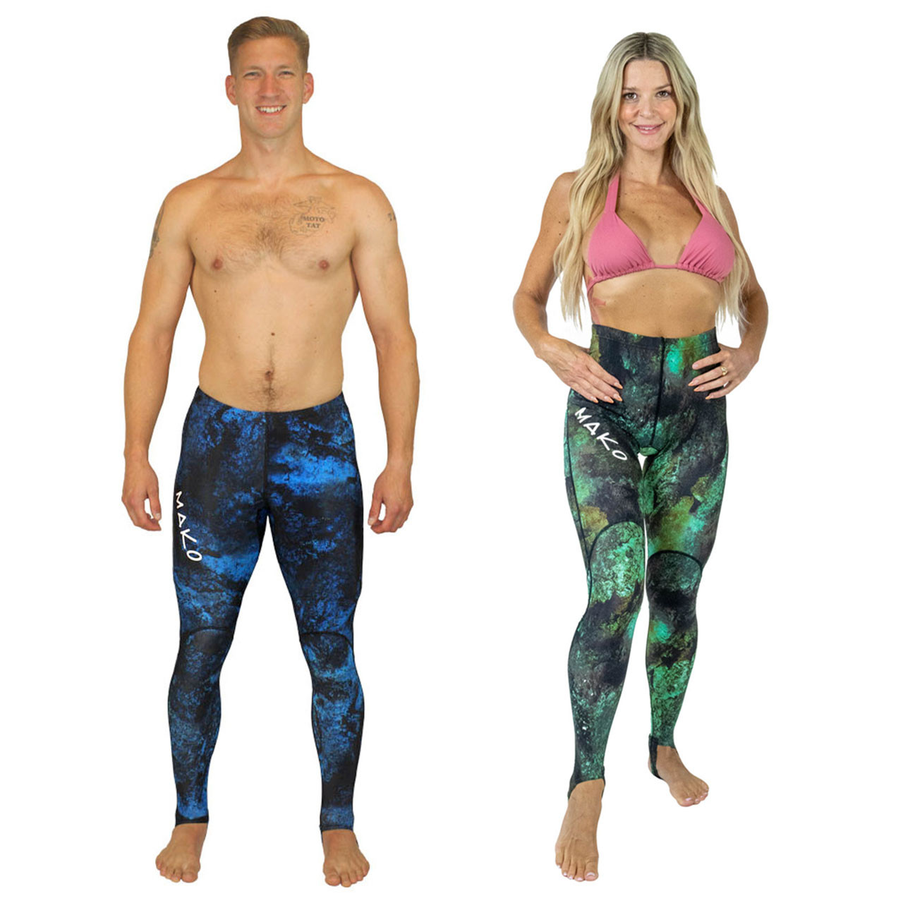 Unisex Rash Guard Long Swim Leggings UV Protection Wetsuit Surf Dive Basic  Pants | eBay