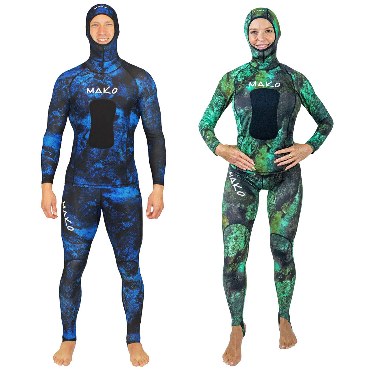 Full Body Spearfishing Rash Guard 3 Piece Bundle