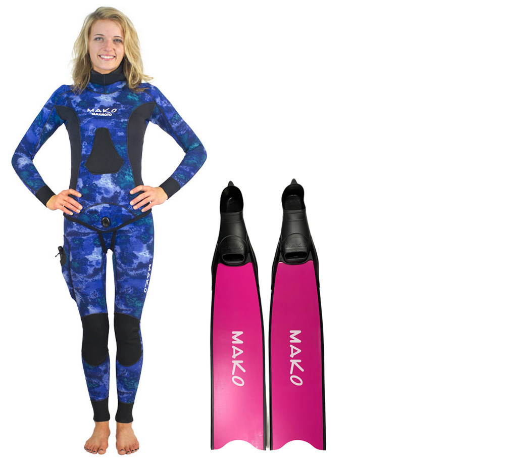 DuckDive230 エスプーマ245 バブリー225F MAKO Lady Freediver Pro Fiberglass Package