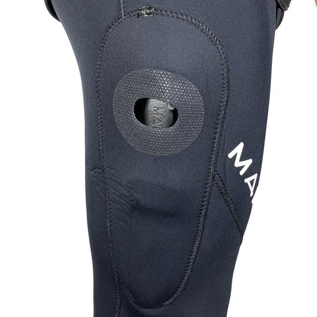 Men's Yamamoto Black 2-Piece Open Cell Wetsuit