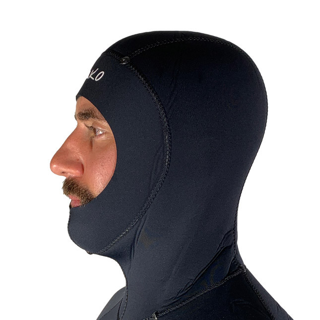 Men's Yamamoto Black 2-Piece Open Cell Wetsuit