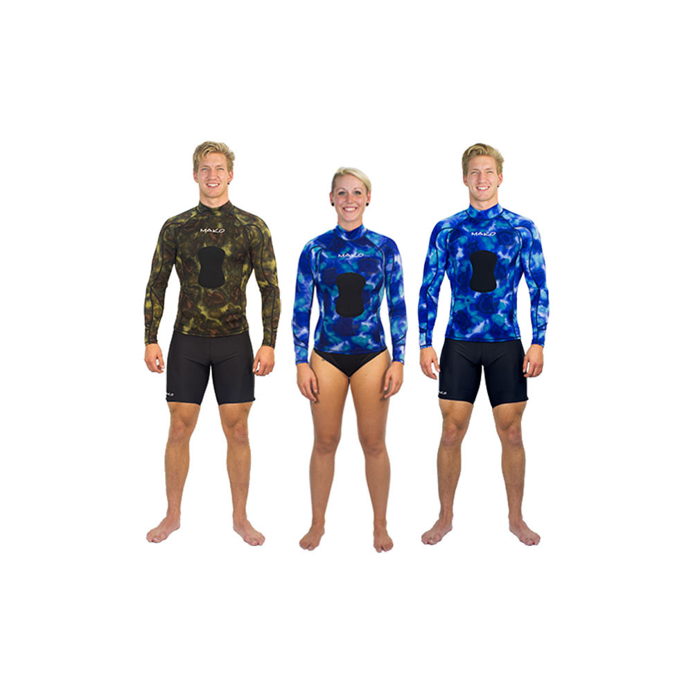 Full Body Spearfishing Rash Guard 3 Piece Bundle MAKO Spearguns