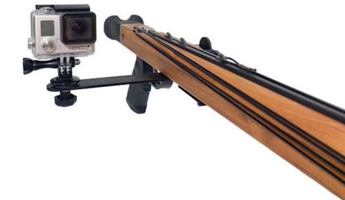 Camera Mounting System with Quick Release (for wood and hybrid spearguns)