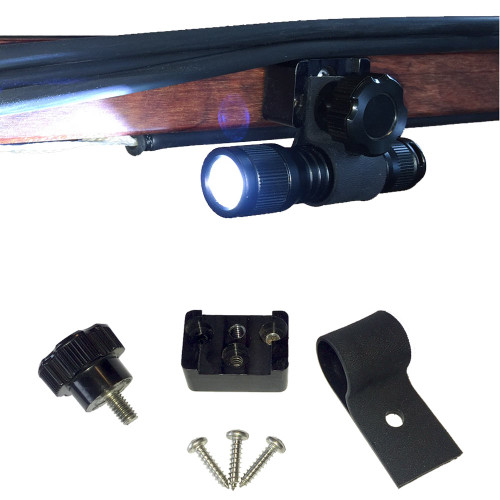 Wood Speargun Flashlight Bracket (for Mini 630 Lumen Dive Light)