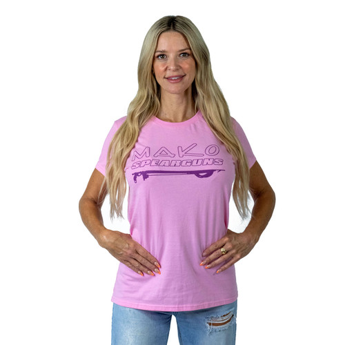 MAKO women's t-shirt is available in pink