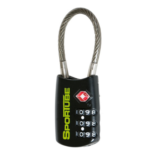 The combination lock will keep anyone that comes across your shipment from being able to see what you have inside.