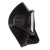 Freediving Competition and Training Dive Mask: Side View