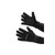 Black Yamamoto diving gloves shown on both hands, displaying grip palms and wrist cuffs from front angle