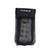Black MAKO mesh throw bag with colorful rainbow square flasher visible inside, front view