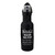 Black MAKO Spearfuns mask de-fog spray bottle with spray nozzle, front view showing product label