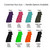Speargun handle options in 8 colors: purple, pink, aqua, ghillie green, black, high-vis green, orange, and A2 black rubber coatings