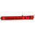 Bright red MAKO 45" surface marker buoy with reel pocket, black text markings, displayed horizontally against white background