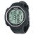 Seac Driver freedive computer with black rubber strap displaying digital depth and time readings on LCD screen