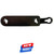 Black MAKO Ballast Cover with line anchor attachment and mounting holes, displayed flat against white background