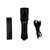 Black MAKO 3,200 lumen max dive light with battery pack and USB charging cable displayed on white background