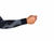 Yamamoto Black Ops 2 Piece Open Cell Wetsuit sleeve detail on arm, showing black neoprene fabric against white background