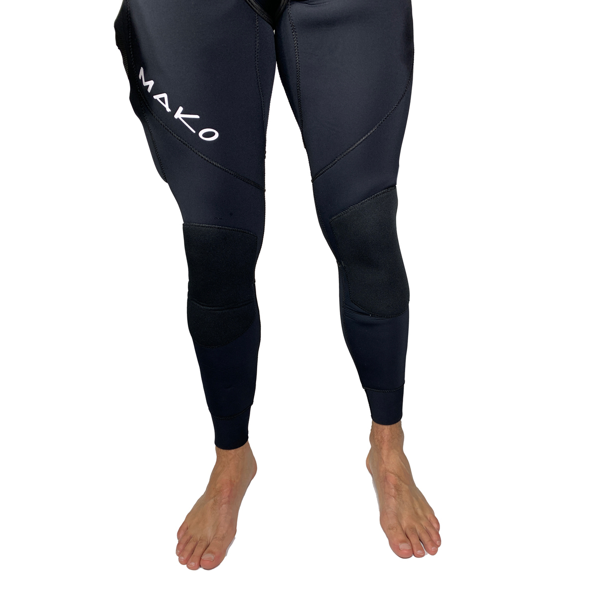MAKO Black 2-Piece Open Cell Wetsuit | Genuine Yamamoto Neoprene