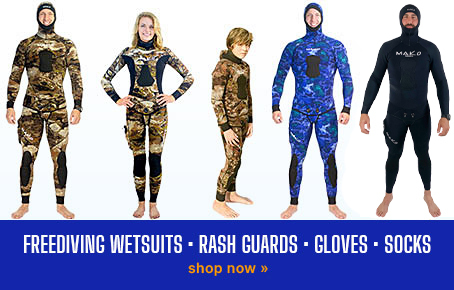Shop Spearfishing Wetsuits