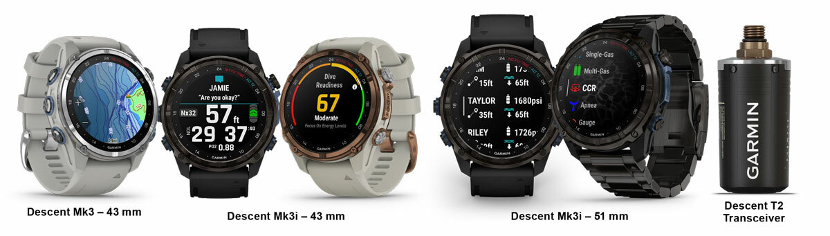 Garmin Descent Mk3 Features