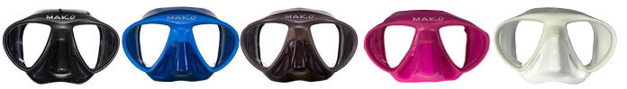Minimus Freedive Mask Available Colors
