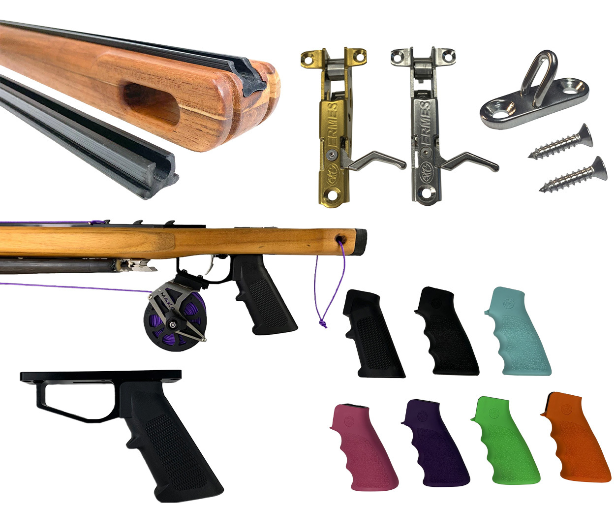 Wood Gun Building Parts