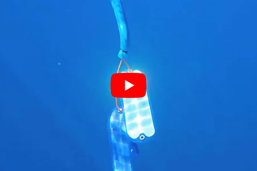 Video How to Rig Throw Fish Flashers for Sinking or Floating Action