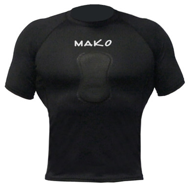 Short Sleeve Rashguard with Chest Loading Pad