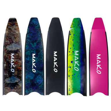 Pro Freediver Fiberglass Fin Blades | MAKO Spearguns