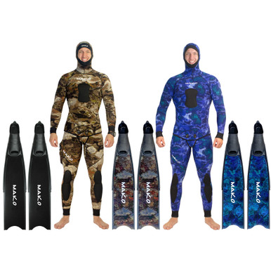  MAKO Spearguns Spearfishing Longfins Freediving