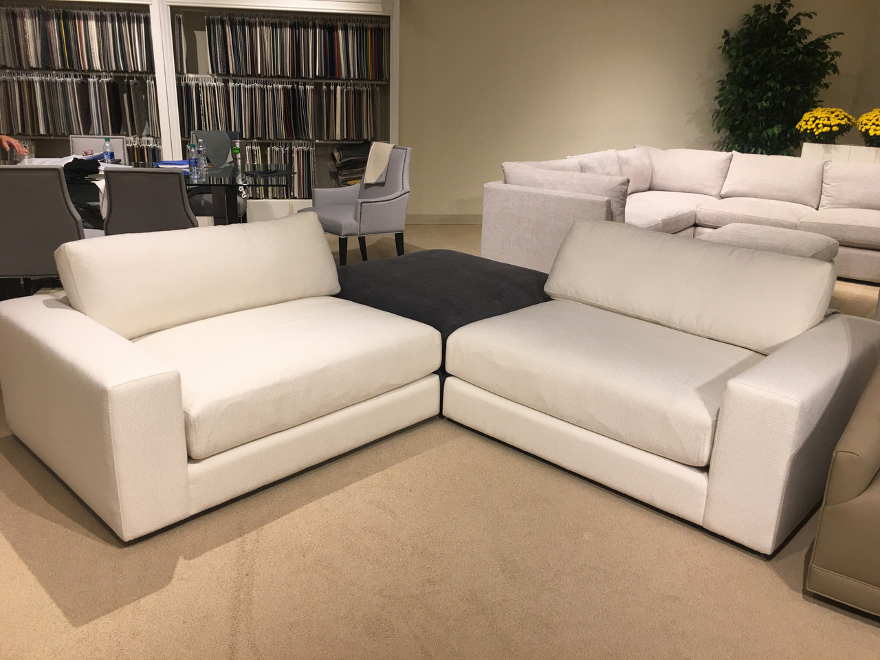 ohia modular sofa-crypton fabric-off white - Pacific Home Online