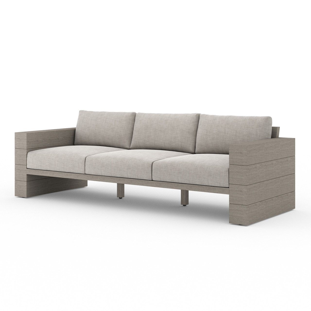 leo outdoor sofa grey teak Pacific Home Online