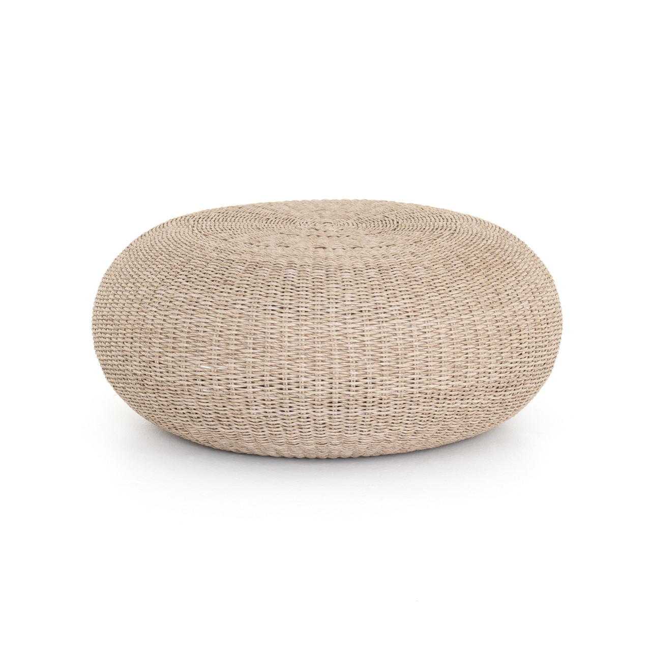 nix outdoor woven ottoman - Pacific Home Online