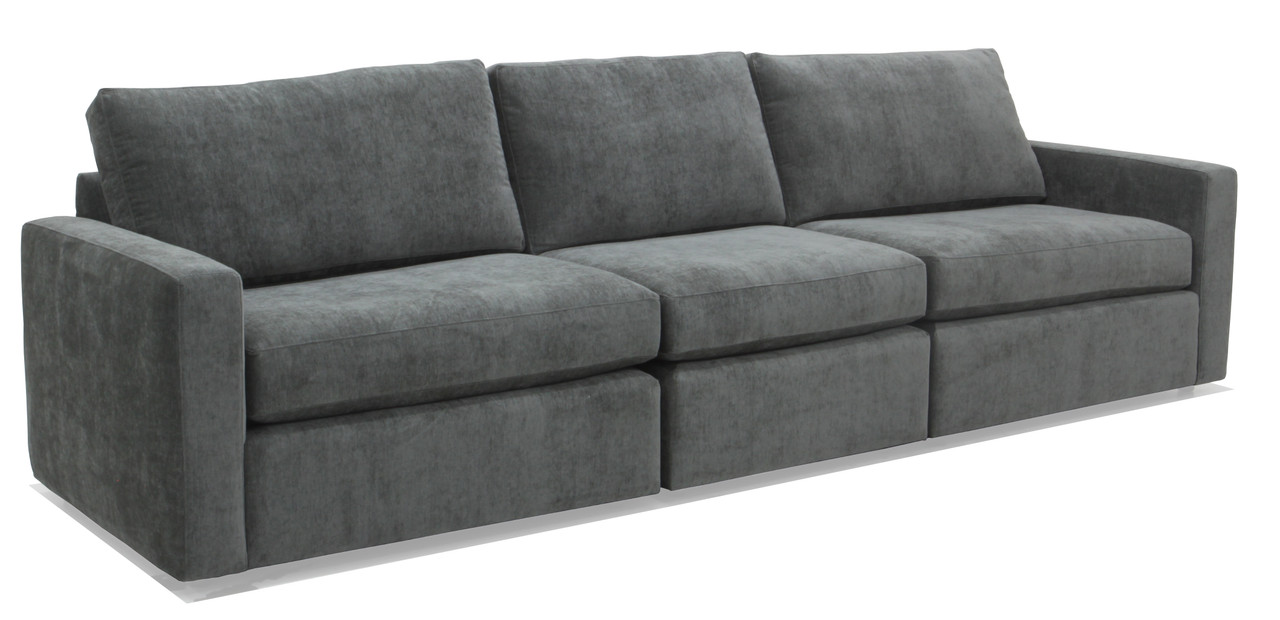 liko grand modular sofa-crypton fabric color cement - Pacific Home