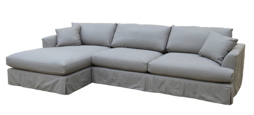 diamond head LAF sectional - delilah dove diamond head LAF sectional - delilah dove