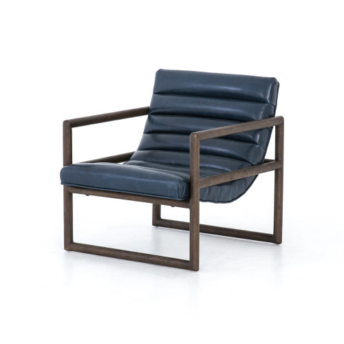 Fritz Chair - Sapphire Leather Fritz Chair - Sapphire Leather