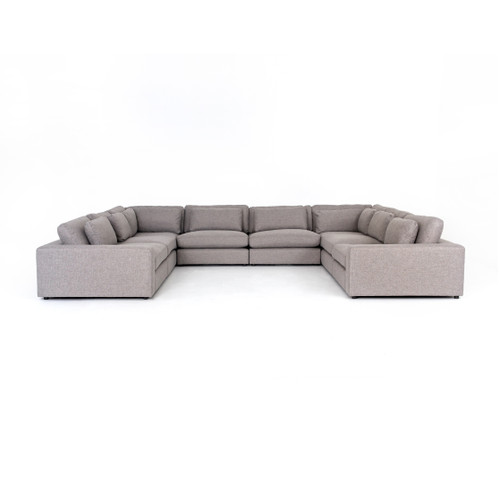 kensington 8 piece modular sectional in pewter or natural kensington 8 piece modular sectional in pewter or natural