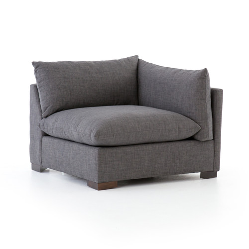 BUILD YOUR OWN SECTIONAL:west modular sectional-corner piece in charcoal BUILD YOUR OWN SECTIONAL:west modular sectional-corner piece in charcoal