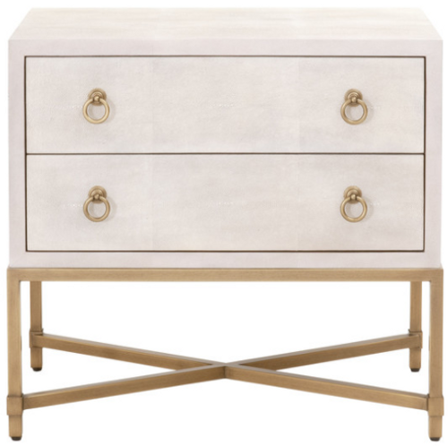 white shagreen nightstand 2 drawer white shagreen nightstand 2 drawer