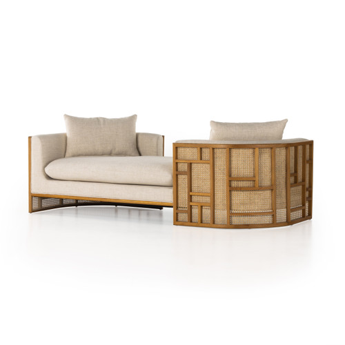 juna double chaise-natural