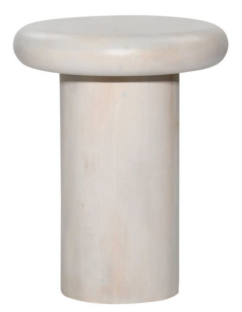 vera mango wood side table