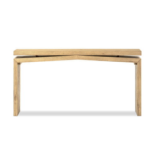 matt console oak