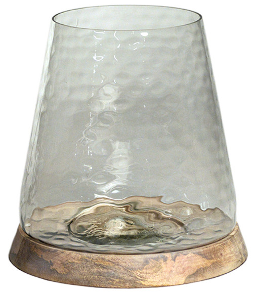 Hurricane w/Wooden Base