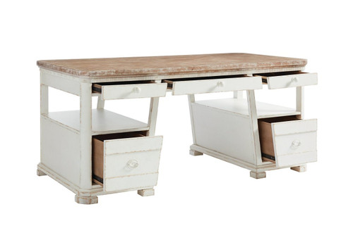 Century White Writing Desk