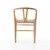 estra teak outdoor dining chair-natural estra teak outdoor dining chair-natural
