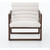 fritz chair - white nubuck