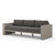 leo outdoor sofa grey teak leo outdoor sofa grey teak
