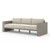 leo outdoor sofa grey teak leo outdoor sofa grey teak