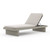 leo teak outdoor chaise-weathered grey and stone leo teak outdoor chaise-weathered grey and stone